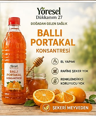 BALLI PORTAKAL ÖZÜ 700 GR
