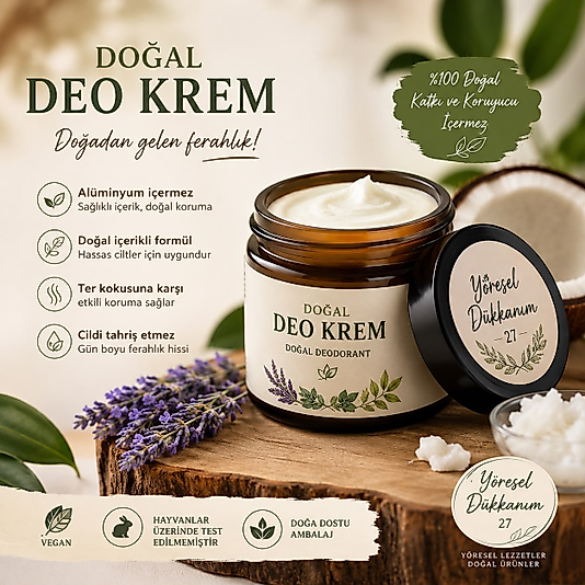DOĞAL DEODARANT 30 ML